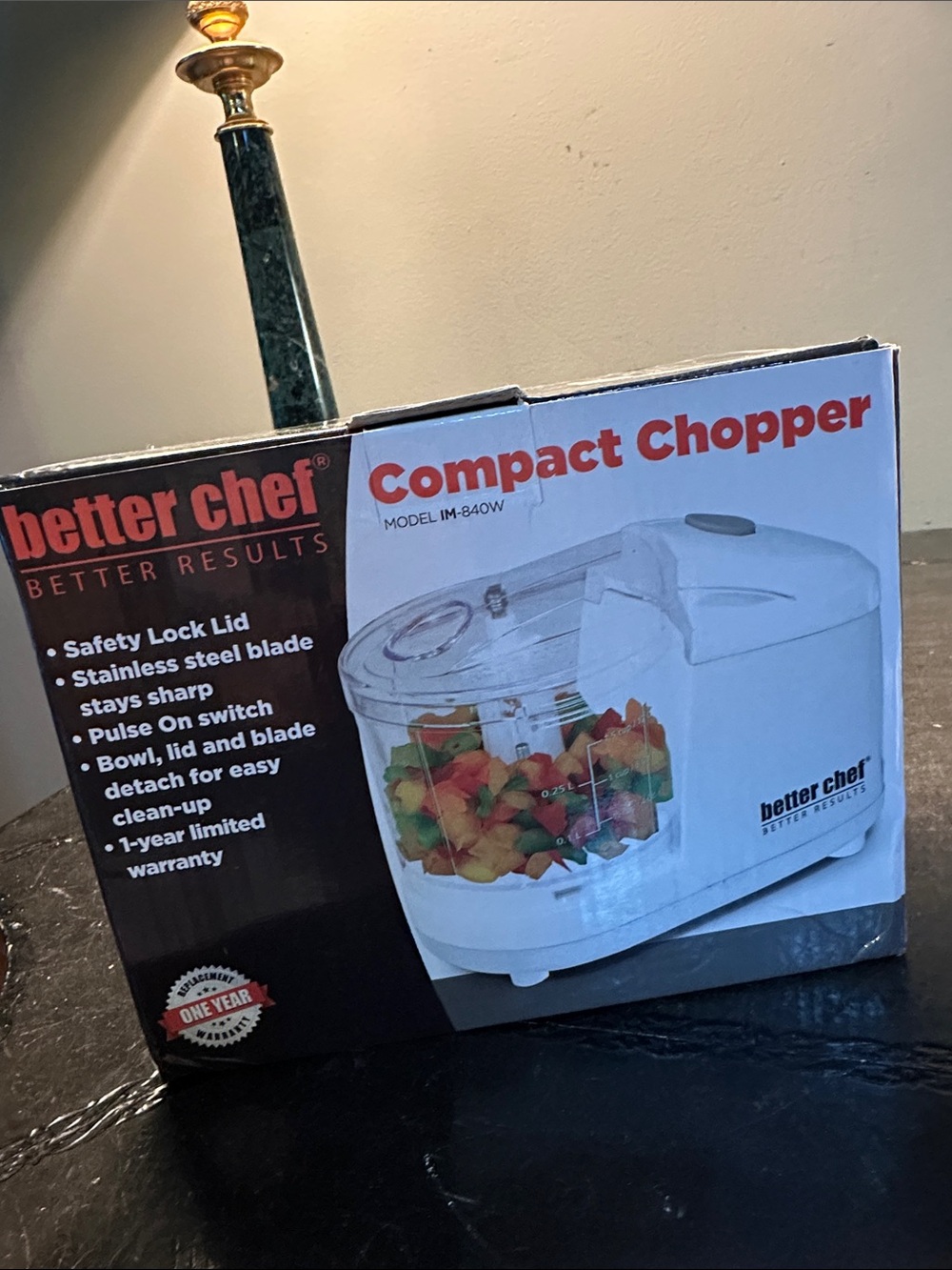 Better Chef Compact Chopper - White - Picture 2 of 9